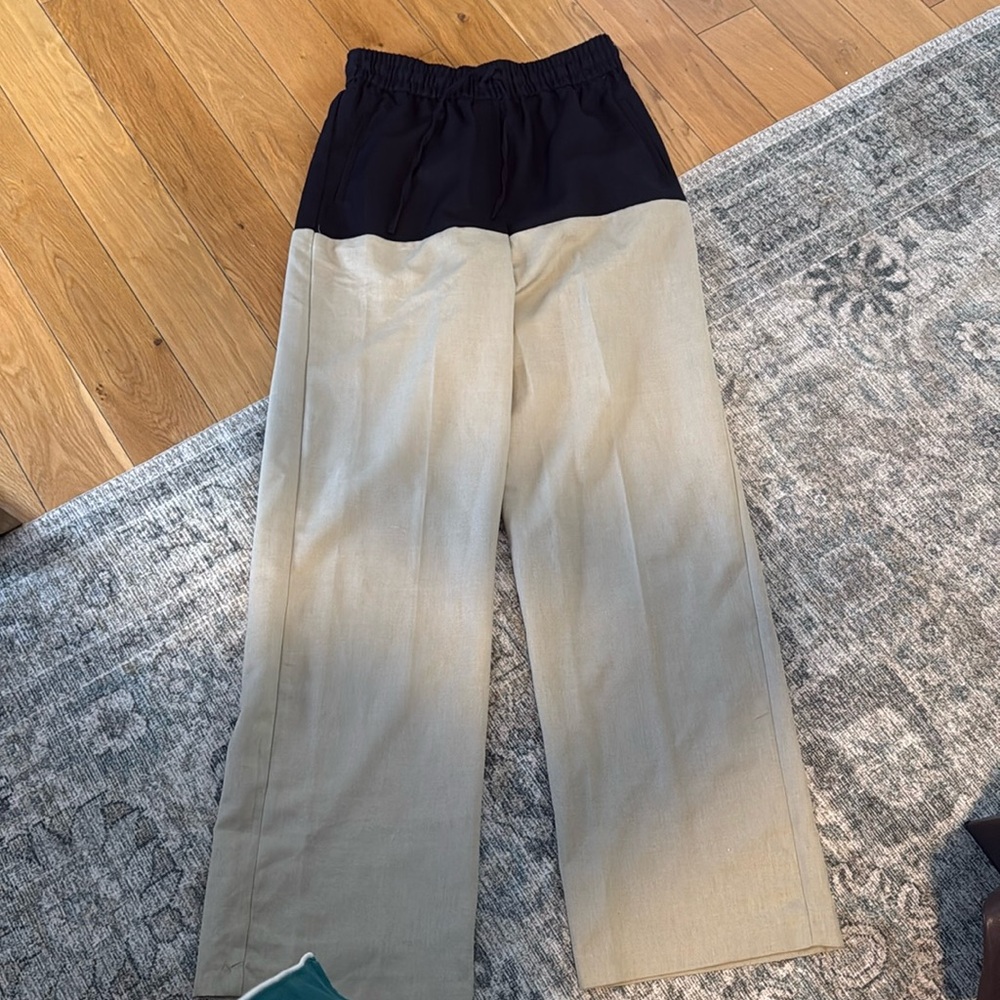 Topshop two tone trousers 6